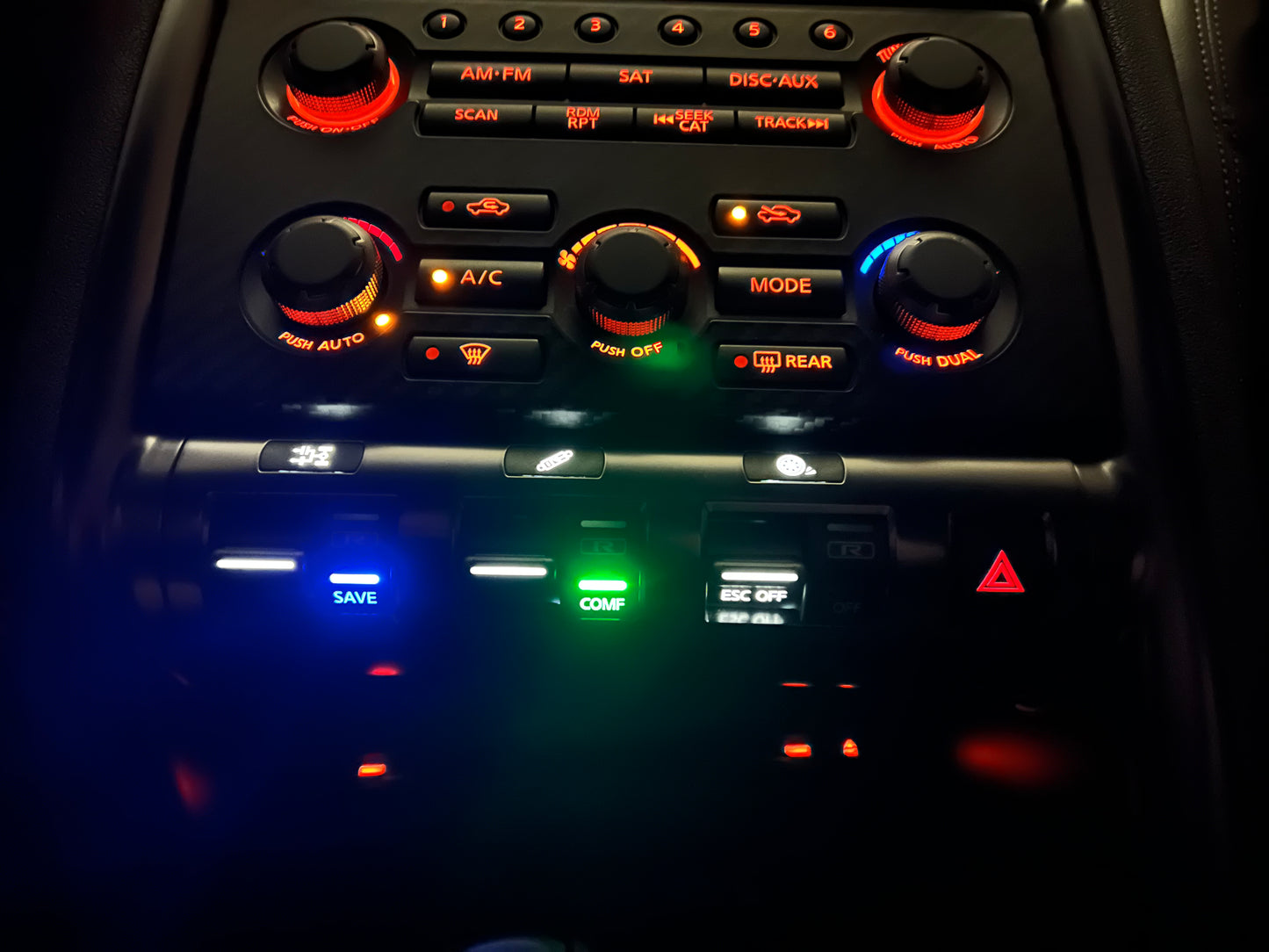 Nissan GT-R R35 Drive Mode Switch LED Repair | Fix Dim or Dead LEDs